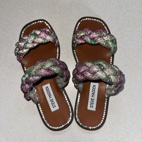 Steve Madden Newbie Rhinestones (rainbow) - Picture 1 of 5